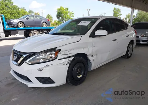 2019 Nissan Sentra S из США, поврежденный, VIN 3N1AB7AP3KY267762